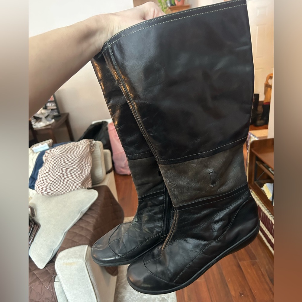 Clarks Multi-Tone Knee-High Boots